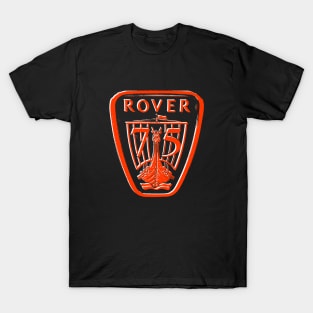 Rover 75 classic car logo red/white T-Shirt